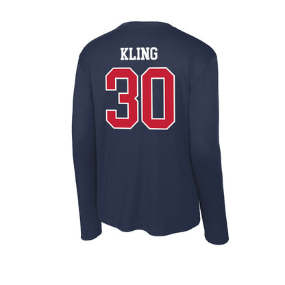 Arizona - NCAA Baseball : Corey Kling - Classic Shersey Activewear Long Sleeve T-Shirt-1
