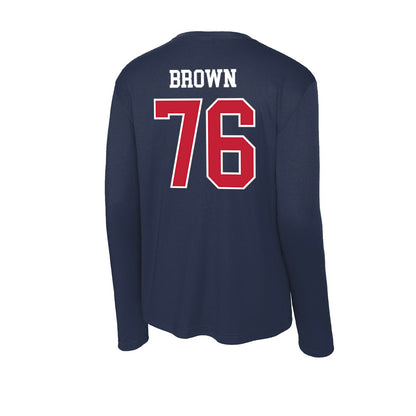 Arizona - NCAA Football : Jordan Brown - Classic Shersey Activewear Long Sleeve T-Shirt-1