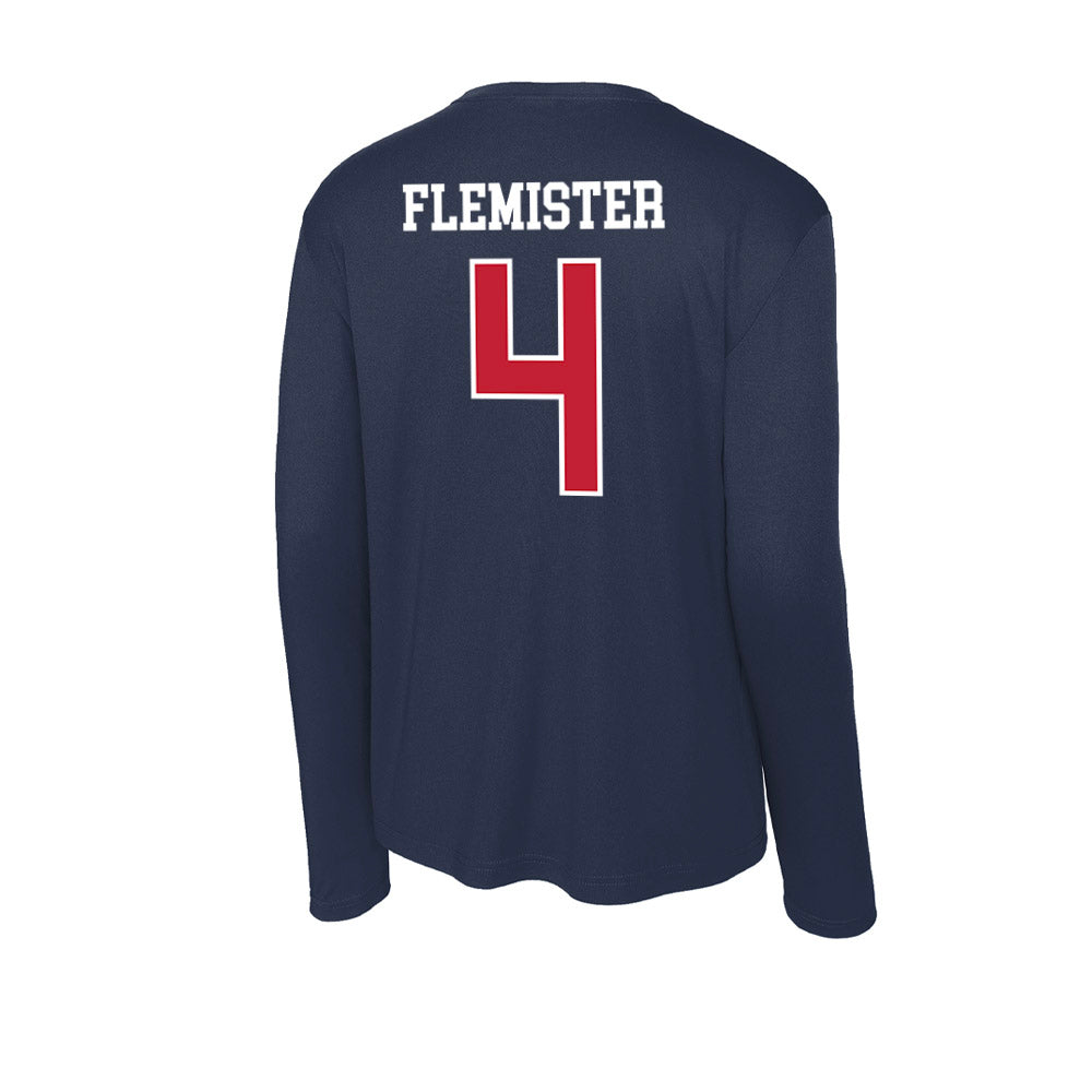 Arizona - NCAA Women's Volleyball : Maya Flemister - Classic Shersey Activewear Long Sleeve T-Shirt-1