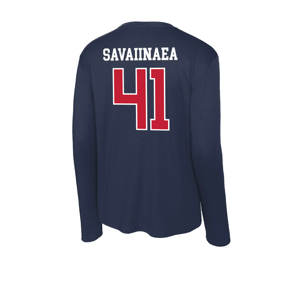 Arizona - NCAA Football : Julian Savaiinaea - Classic Shersey Activewear Long Sleeve T-Shirt-1