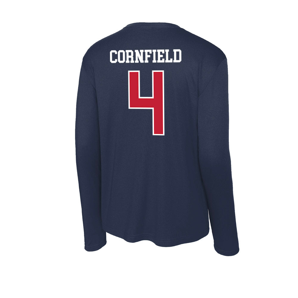 Arizona - NCAA Women's Basketball : Noelani Cornfield - Classic Shersey Activewear Long Sleeve T-Shirt-1