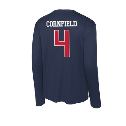 Arizona - NCAA Women's Basketball : Noelani Cornfield - Classic Shersey Activewear Long Sleeve T-Shirt-1