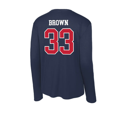 Arizona - NCAA Football : Kason Brown - Classic Shersey Activewear Long Sleeve T-Shirt-1