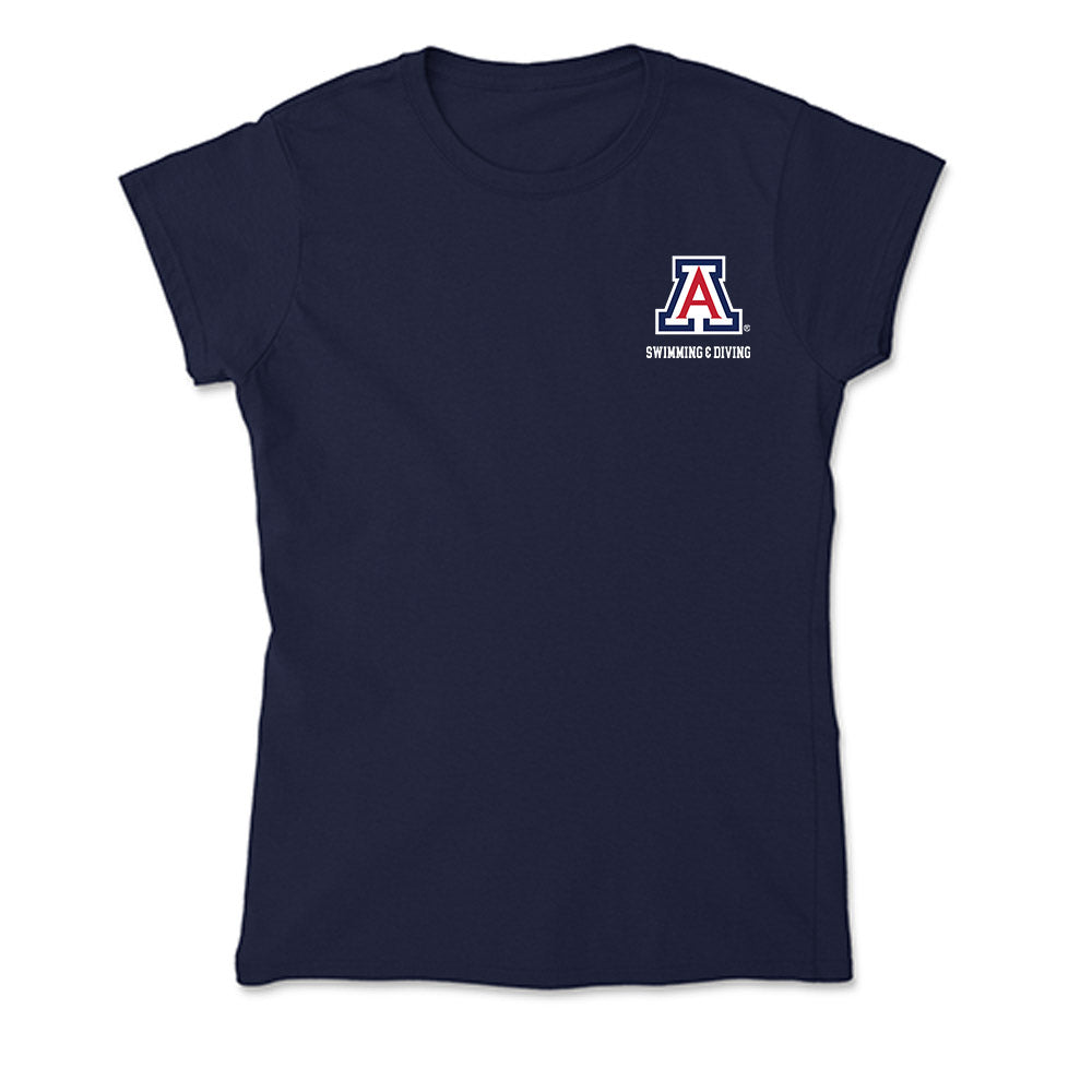 Arizona - NCAA Women's Swimming & Diving : Makenna Milne - Classic Shersey Soft Style Women’s T-Shirt-0