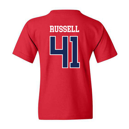 Arizona - NCAA Baseball : Tyler Russell - Classic Shersey Youth T-Shirt-1