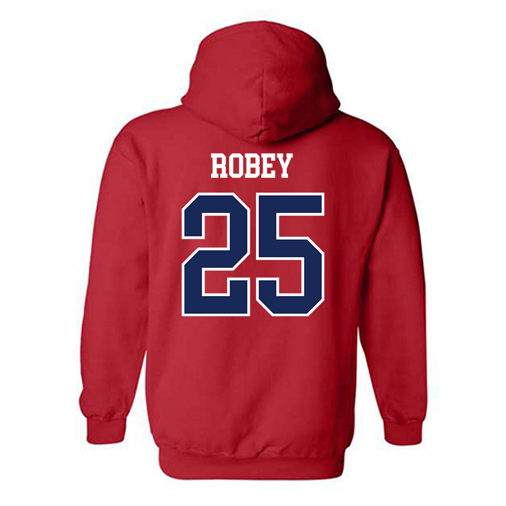 Arizona - NCAA Women's Volleyball : Kiari Robey - Classic Shersey Hooded Sweatshirt-1