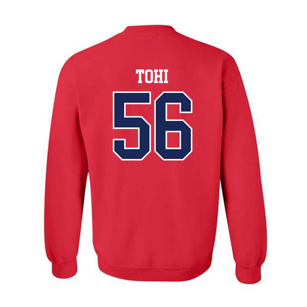 Arizona - NCAA Football : Sione Tohi - Classic Shersey Crewneck Sweatshirt-1