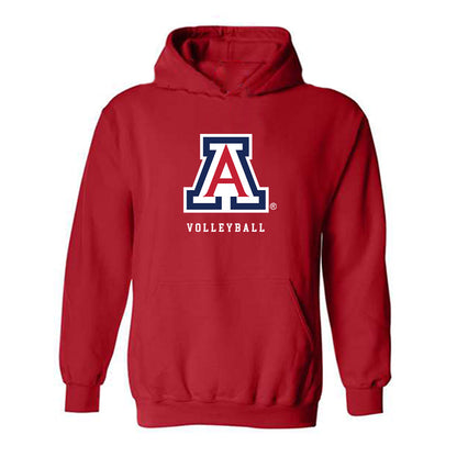 Arizona - NCAA Women's Volleyball : Adrianna Bridges - Classic Shersey Hooded Sweatshirt-0