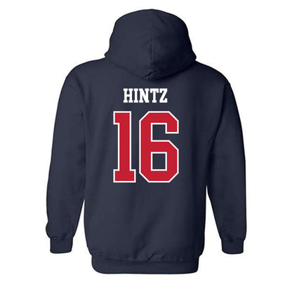 Arizona - NCAA Baseball : Casey Hintz - Classic Shersey Hooded Sweatshirt-1