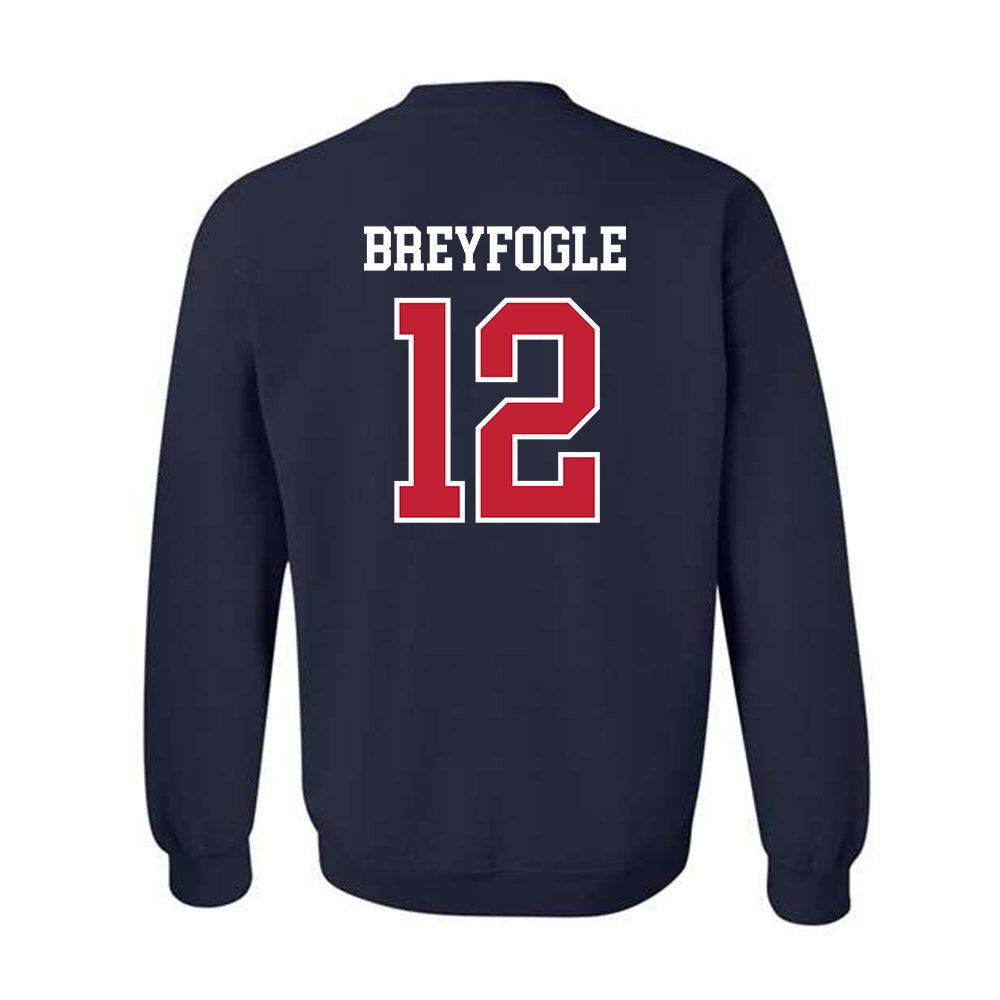 Arizona - NCAA Baseball : Easton Breyfogle - Classic Shersey Crewneck Sweatshirt-1