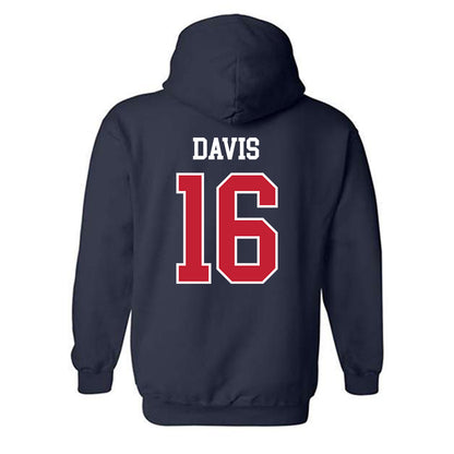 Arizona - NCAA Women's Volleyball : Shea Davis - Classic Shersey Hooded Sweatshirt-1