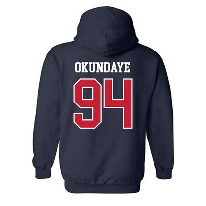 Arizona - NCAA Football : Eduwa Okundaye - Classic Shersey Hooded Sweatshirt-1