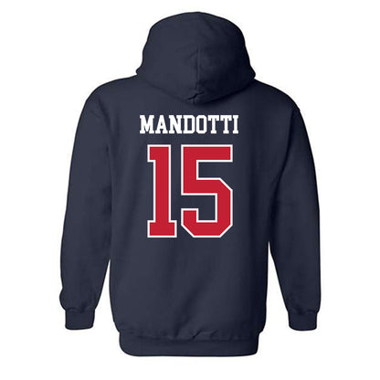 Arizona - NCAA Women's Volleyball : Giorgia Mandotti - Classic Shersey Hooded Sweatshirt-1