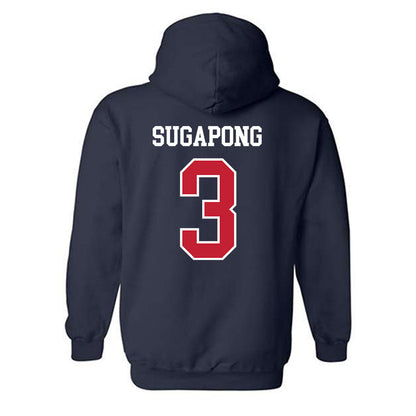 Arizona - NCAA Women's Basketball : Sumayah Sugapong - Classic Shersey Hooded Sweatshirt-1