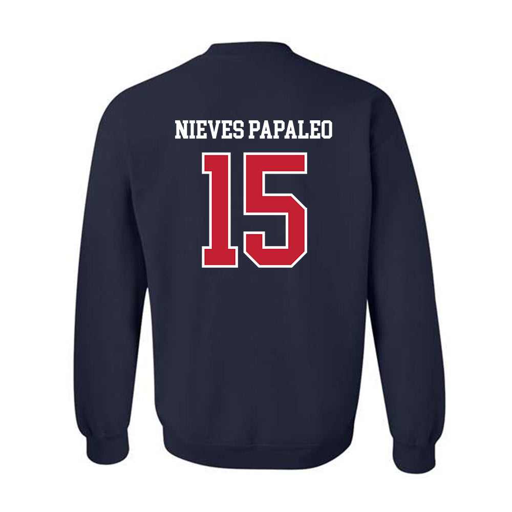 Arizona - NCAA Beach Volleyball : Adriana Nieves Papaleo - Classic Shersey Crewneck Sweatshirt-1