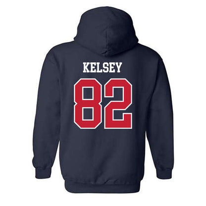 Arizona - NCAA Football : Landon Kelsey - Classic Shersey Hooded Sweatshirt-1