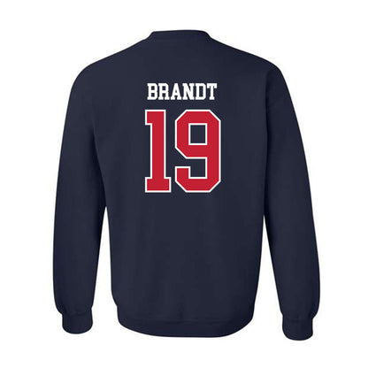 Arizona - NCAA Baseball : Evan Brandt - Classic Shersey Crewneck Sweatshirt-1