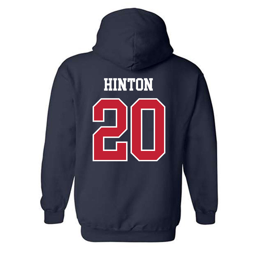 Arizona - NCAA Football : Dajon Hinton - Classic Shersey Hooded Sweatshirt-1