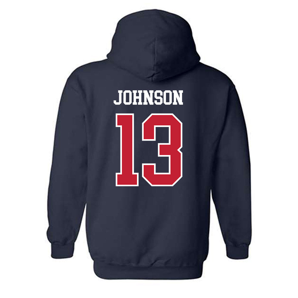 Arizona - NCAA Baseball : Carson Johnson - Classic Shersey Hooded Sweatshirt-1