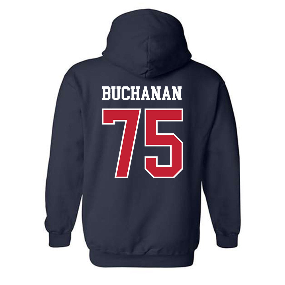 Arizona - NCAA Football : Ty Buchanan - Classic Shersey Hooded Sweatshirt-1