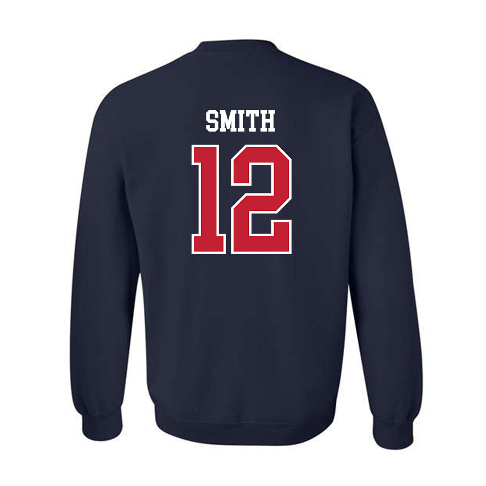 Arizona - NCAA Football : Genesis Smith - Classic Shersey Crewneck Sweatshirt-1