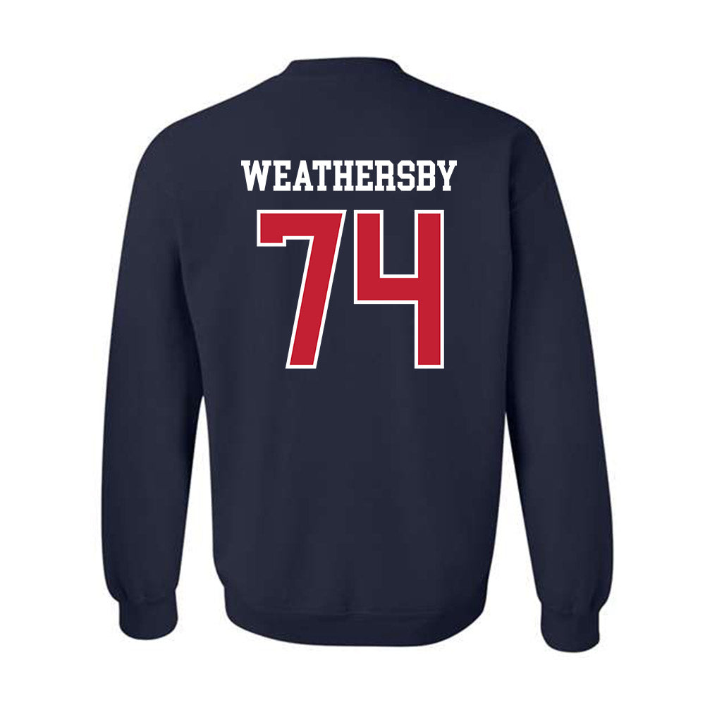 Arizona - NCAA Women's Soccer : Ella Weathersby - Classic Shersey Crewneck Sweatshirt-1