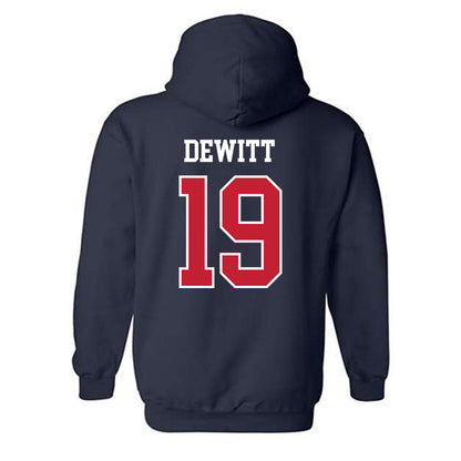 Arizona - NCAA Women's Volleyball : Amanda DeWitt - Classic Shersey Hooded Sweatshirt-1