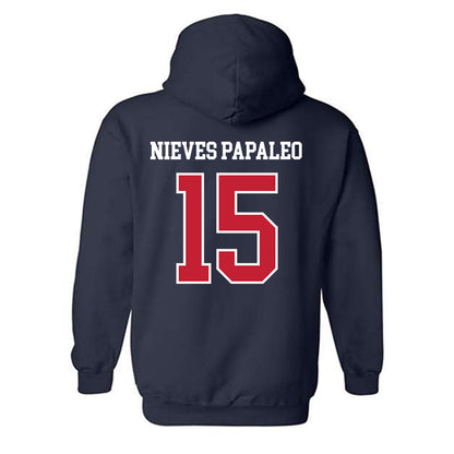 Arizona - NCAA Beach Volleyball : Adriana Nieves Papaleo - Classic Shersey Hooded Sweatshirt-1