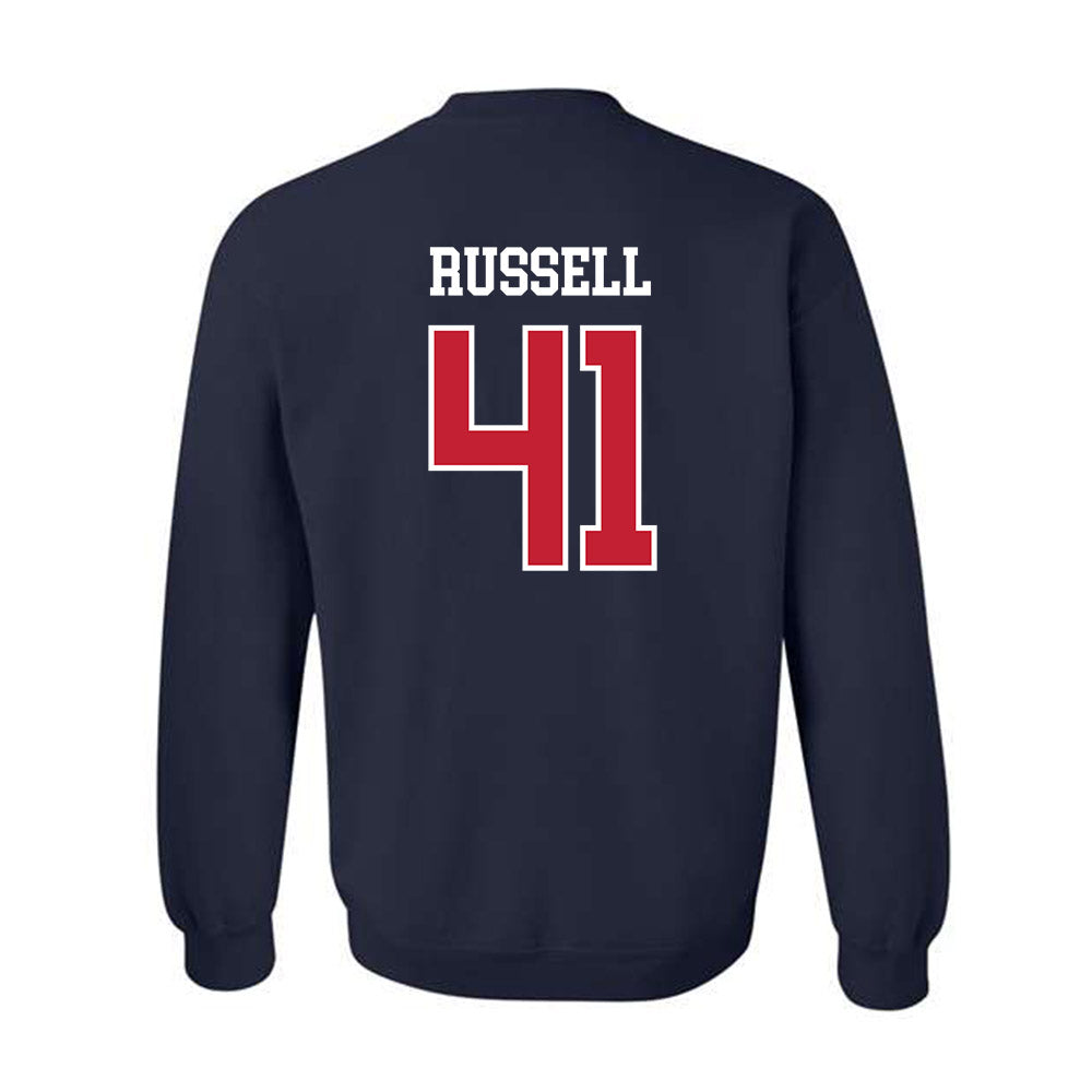 Arizona - NCAA Baseball : Tyler Russell - Classic Shersey Crewneck Sweatshirt-1