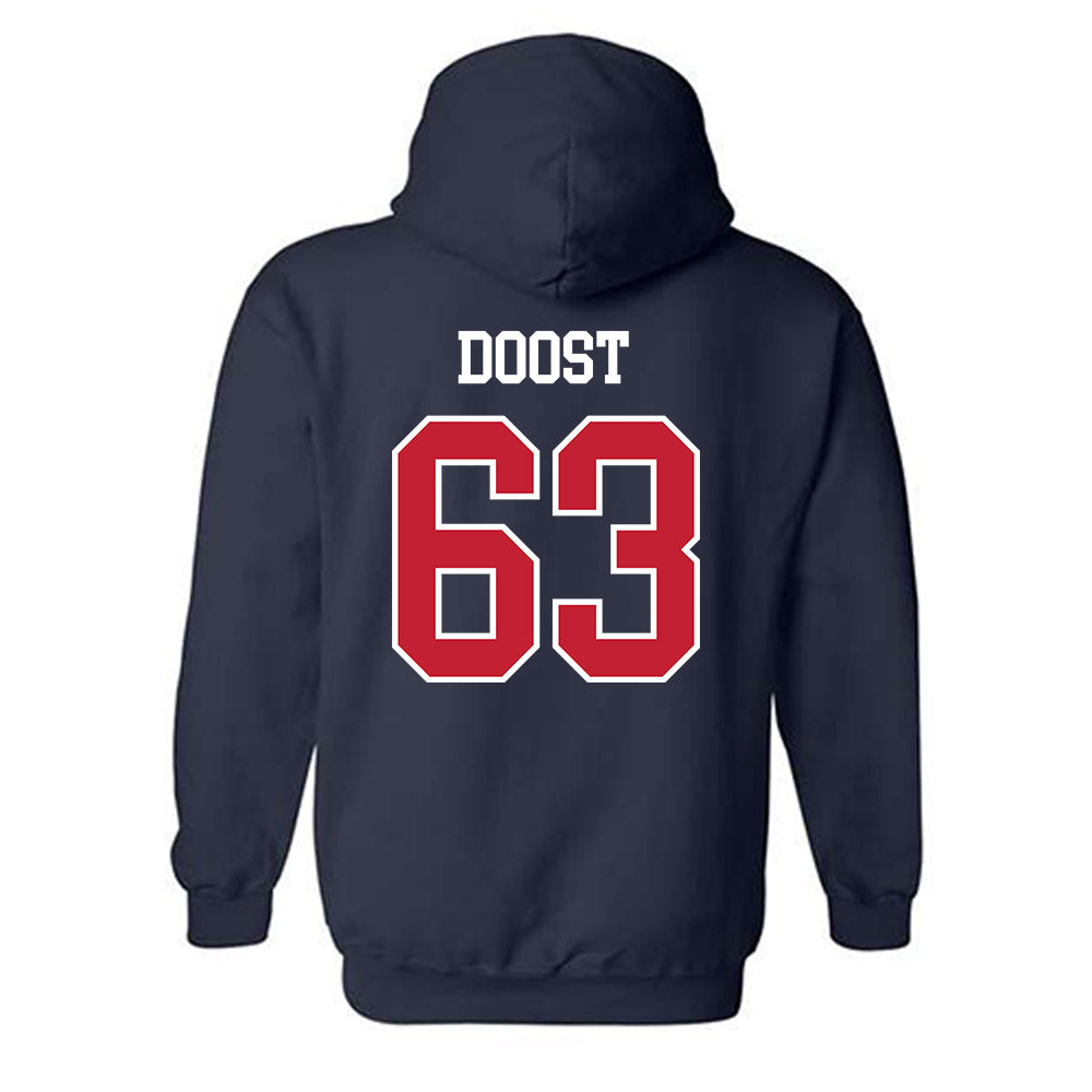 Arizona - NCAA Football : Alexander Doost - Classic Shersey Hooded Sweatshirt-1