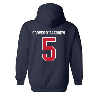 Arizona - NCAA Football : Marquis Groves-Killebrew - Classic Shersey Hooded Sweatshirt-1