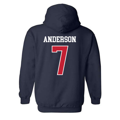 Arizona - NCAA Football : Sawyer Anderson - Classic Shersey Hooded Sweatshirt-1