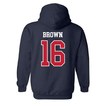 Arizona - NCAA Women's Soccer : Maia Brown - Classic Shersey Hooded Sweatshirt-1