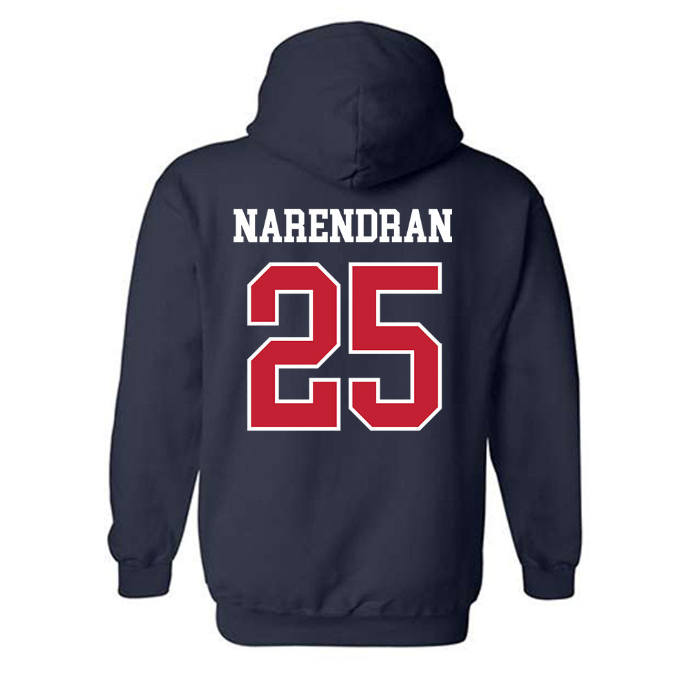 Arizona - NCAA Women's Tennis : Tanvi Narendran - Classic Shersey Hooded Sweatshirt-1