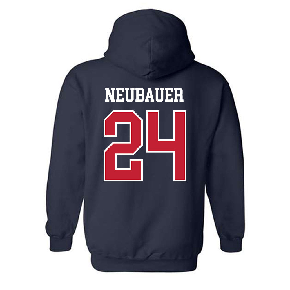 Arizona - NCAA Beach Volleyball : Ella Neubauer - Classic Shersey Hooded Sweatshirt-1