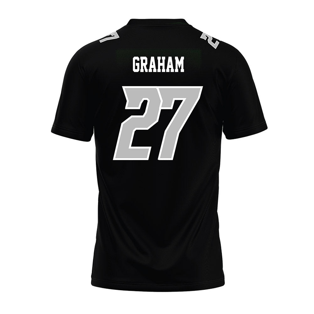 Delaware - NCAA Football : AJ Graham - Black Premium Football Jersey-1
