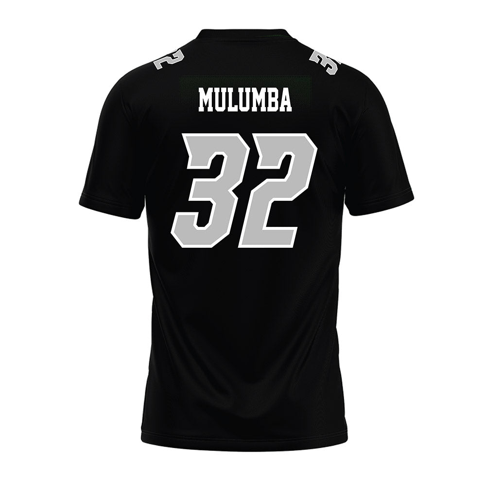Delaware - NCAA Football : Marje Mulumba - Black Premium Football Jersey-1