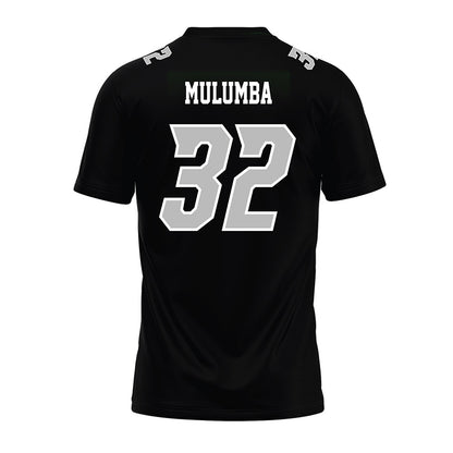 Delaware - NCAA Football : Marje Mulumba - Black Premium Football Jersey-1