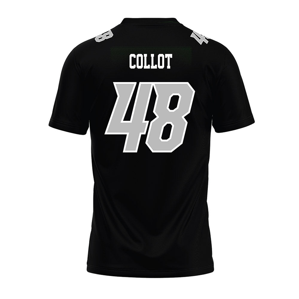Delaware - NCAA Football : Christian Collot - Black Premium Football Jersey-1