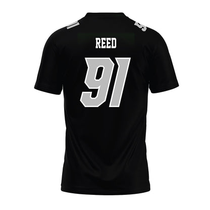 Delaware - NCAA Football : Nate Reed - Black Premium Football Jersey-1