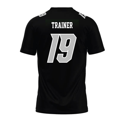Delaware - NCAA Football : Dillon Trainer - Black Premium Football Jersey-1