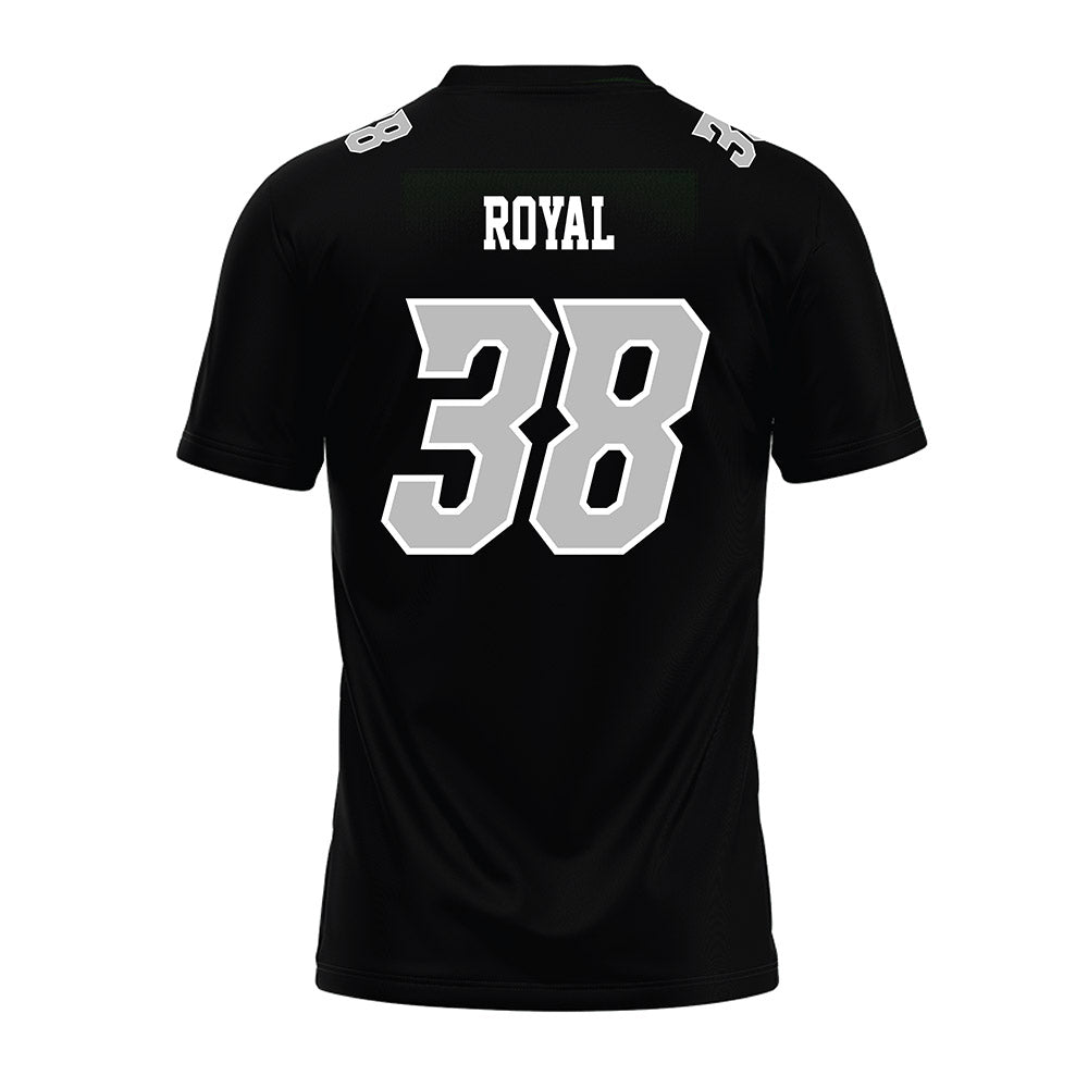 Delaware - NCAA Football : Kingsley Royal - Black Premium Football Jersey-1
