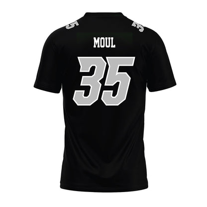 Delaware - NCAA Football : Gavin Moul - Black Premium Football Jersey-1