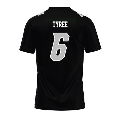 Delaware - NCAA Football : Nick Tyree - Black Premium Football Jersey-1