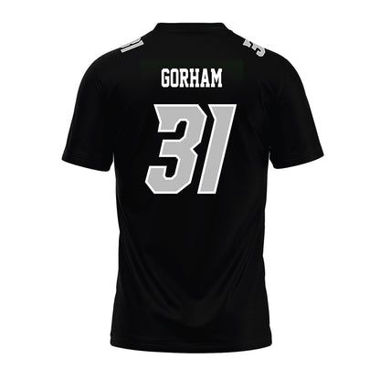 Delaware - NCAA Football : Brandon Gorham - Black Premium Football Jersey-1