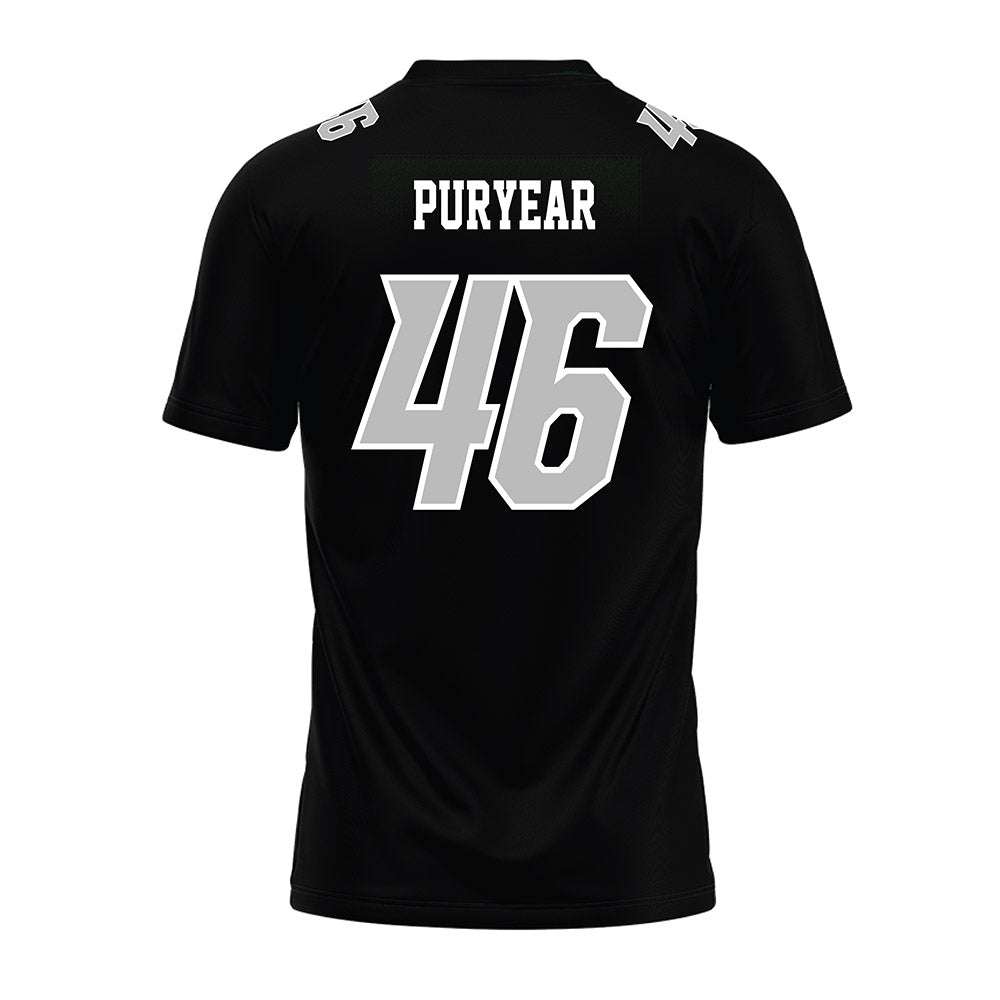 Delaware - NCAA Football : Julius Puryear - Black Premium Football Jersey-1