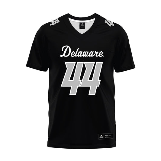 Delaware - NCAA Football : Kaeden Singleton - Black Premium Football Jersey-0