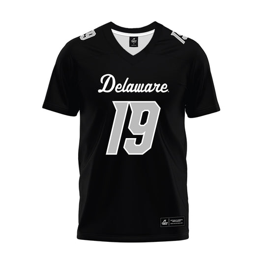 Delaware - NCAA Football : Dillon Trainer - Black Premium Football Jersey-0