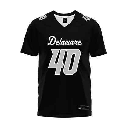 Delaware - NCAA Football : Scott Moore - Black Premium Football Jersey-0