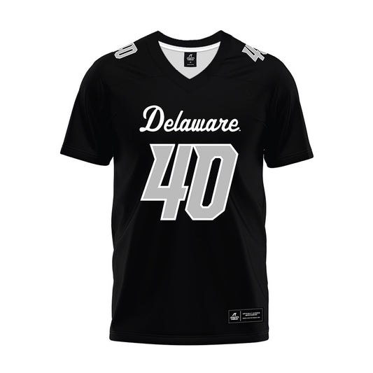 Delaware - NCAA Football : Scott Moore - Black Premium Football Jersey-0
